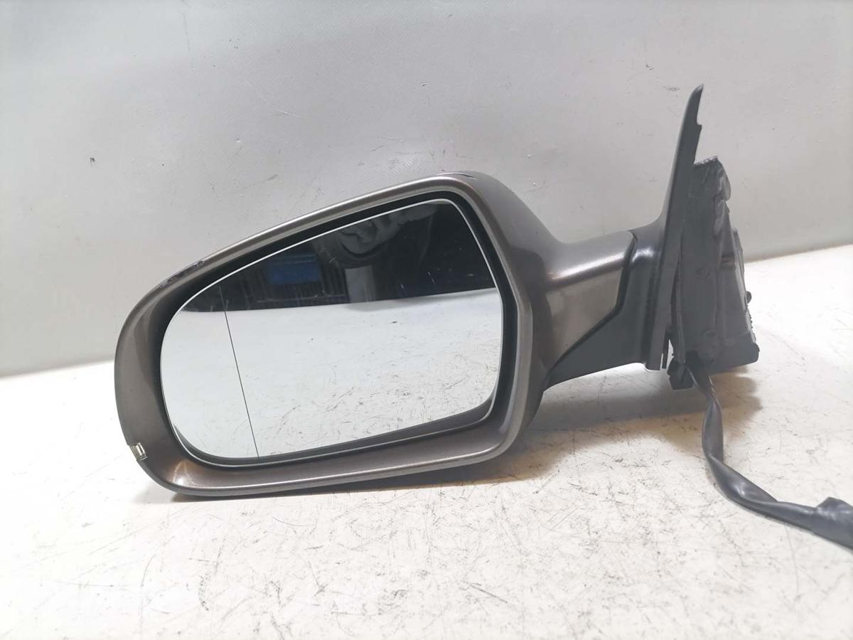 Audi A3 8P original Au&szlig;enspiegel links elektrisch LY1P Dakotagrau Metallic BJ12